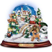      . (Rudolph The Red-Nosed Reindeer Illuminated And Musical Snowglobe by The Bradford Exchange)