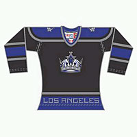 ��������� ����� ������� LA Kings � ������� ���������� (NHL) (LA Kings Womens Replica Jersey)