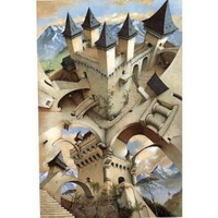  Castle of Illusion Art Print Poster 60x95 . (Castle of Illusion, Poster, 24 x 36 in)