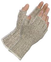 Перчатки-полпальца  из 100% переработанной  шерсти. (Cabela's 100% Ragg Wool 1/2-Finger Gloves)