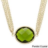 36-     Rivka Friedman. (Rivka Friedman 36-inch Asymmetrical Gem Necklace.)