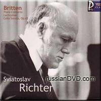 Бенджамин Бриттен в исполнении Святослава Рихтера (год выпуска - 2002). (Britten - Piano Concerto, Cello Sonata - S. Richter (CD).)