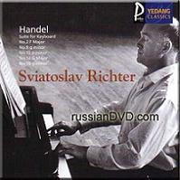 Георг Гендель - Сюита для клавишных инструментов № 2, 9, 12, 14, 16. (Handel - Suite for Keyboard Nos.2, 9, 12, 14, 16 - S. Richter (CD).)