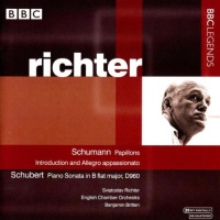 Рихтер играет произведения Шумана, Шуберта. (Schumann: Papillons; Introduction & Allegro appassionato; Schubert: Piano Sonata in B flat major, D. 960.)