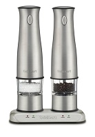 Cuisinart SP-2 Stainless Steel Rechargeable Salt and Pepper Mills. (Cuisinart SP-2 Stainless Steel Rechargeable Salt and Pepper Mills.)