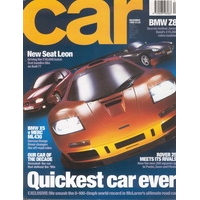  CAR 12.99   BMW X5 vs MERCEDES ML430; MCLAREN F1 (CAR 12.99: BMW X5, MERCEDES ML430; MCLAREN F1)